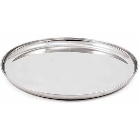 Enamelware Glacier Stainless Plate