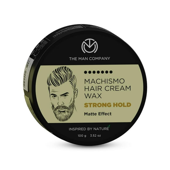 The Man Company Machismo Stronghold Cera para el cabello para hombres | Acabado mate elegante con volumen | No pegajoso - 100 g