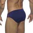 thumbnail image 3 of Bovxnpu Men's Swim Briefs Mens Solid Quickly Dry Zipper Drawstring Low Waist Men's Swimwear (Men's or Men's Big & Tall), 3 of 9