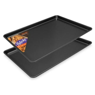 Extra Large Baking Sheet, E-far 20”x14” Stainless Steel Cookie Sheet Pan  for Oven with 50 Parchment Paper, Rectangle Metal Baking Tray for Roasting