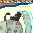 thumbnail image 5 of Boxer and Floral Green Pattern 17" Waterproof Oxford School Backpacks for Teens, S-Shape Padded Straps, for School, Travel, Hiking, Camping, 5 of 5
