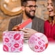 thumbnail image 5 of Cinta de San Valentín con forma de corazón, hecha a mano, de poliéster, con alambre, para envolver regalos, para decoración navideña., 5 of 5
