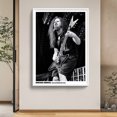 thumbnail image 3 of Póster decorativo, pintura de guitarrista, arte de pared, decoración del hogar para Bar Club, 50x70cm, 3 of 9