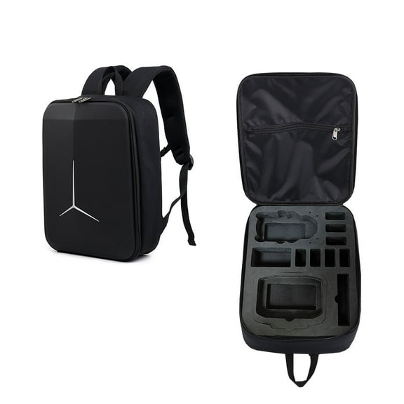 Portable Hard Case Backpack for DJI Mini 4 Pro/DJI RC-N2/ DJI RC 2,Waterproof Shockproof Carrying Case for DJI Mini 4 Pro Drone and Other Mini 4 Pro Accessories
