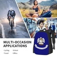 thumbnail image 6 of DouZhe Lightweight Backpack, Louisiana State Seal Flag Prints Travel Outdoor Hiking Bag School Bookbag Casual Daypack Backpacks for Women Men, 6 of 7