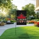 thumbnail image 2 of Bandera Del Jardín de Bienvenida Codo Arriba Bandera Del Jardín Canadiense de Doble Cara Fuerte Logotipo Del Patio Canadiense Libre sin Poste de Bandera, 2 of 5