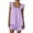 Purple, variant on Women'S Pajama Sets 2 Piece Sleeveless Sleepwear Ruffle Tanks Top And Casual Shorts Sweet Loungewear Outfit Pink L