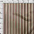thumbnail image 2 of oneOone Organic Cotton Voile Fabric Multicolor Stripe Decor Fabric Printed BTY 42 Inch Wide, 2 of 4