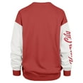 thumbnail image 3 of Women's '47  Red Kansas City Chiefs Double Header Rise Andie Pullover Sweatshirt, 3 of 3