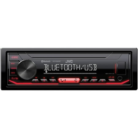 JVC Mobile KD-X260BT - 1-DIN In-Dash Digital Media Receiver with Bluetooth