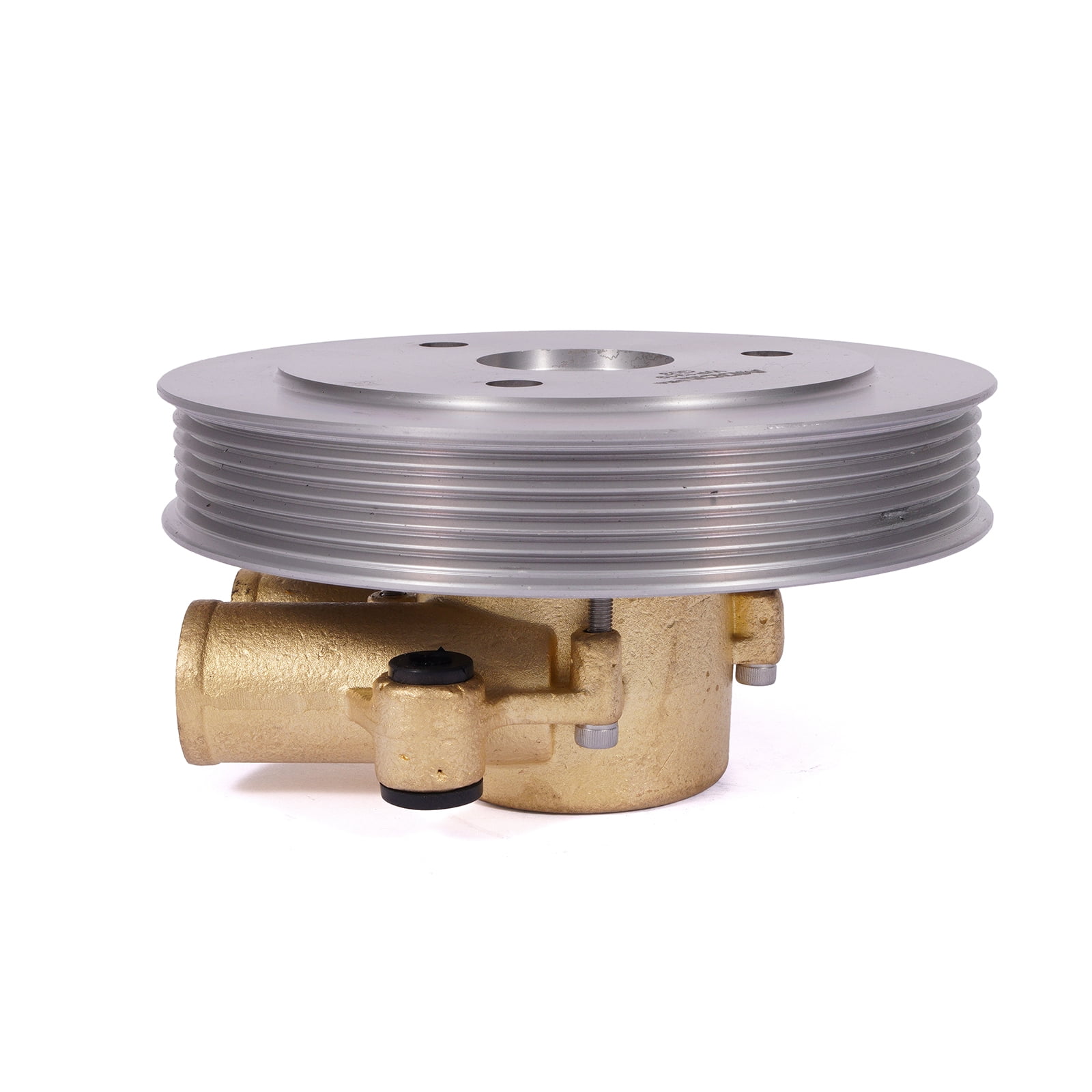 MOCA AUTOPARTS 21212799 Raw Water Pump with Serpentine Pulley Fit for Volvo Penta 4.3L 5.0L 5.7L