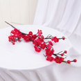 thumbnail image 4 of Simulación de rama de flor de ciruelo, adornos de flores falsas, simulación de flor de invierno, flor seca, flor de durazno, decoración de sala de estar, ramo, decoración del hogar chino, 4 of 4