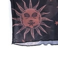 thumbnail image 4 of Women Summer See Through Tee Club Short Sleeves Crop Tops Print T-Shirt, 4 of 5
