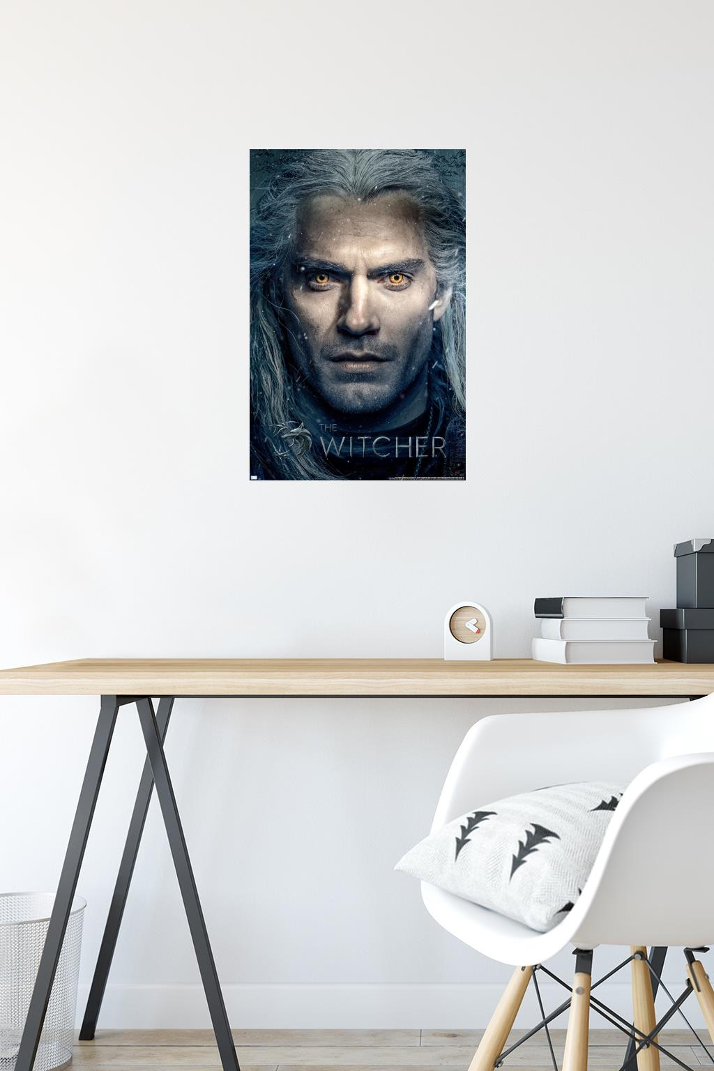 Netflix The Witcher - Closeup Wall Poster, 14.725" x 22.375"