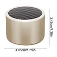 thumbnail image 3 of Mini Bluetooth Speaker – Small Portable Tiny Bluetooth Speakers Wireless with HD Sound, Bluetooth 5.0, 6H Playtime – Ideal Travel Speaker for Car,Outdoors, Home & Office, 3 of 6