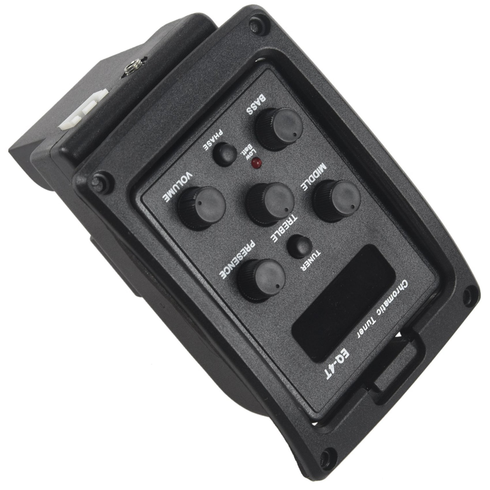 2X EQ-4T 4 Band Pickup EQ Preamp with Tuner for Acoustic Guitar with LCD Tuner