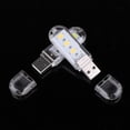 thumbnail image 3 of Mini Lámpara De Noche Portátil De 3 Led Con Usb, Luz Para Acampar Al Aire Libre Smd 5730 Para Pc, Escritorio, Portátil, Notebook, Banco De Energía De Lectura Monstrate HA024284-00, 3 of 6