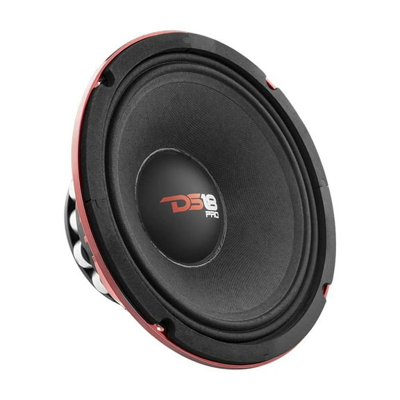 DS18 PRO-NEO10R 10" 1000W Max 4-Ohm Mid-Range Car Audio Neodymium Loudspeaker