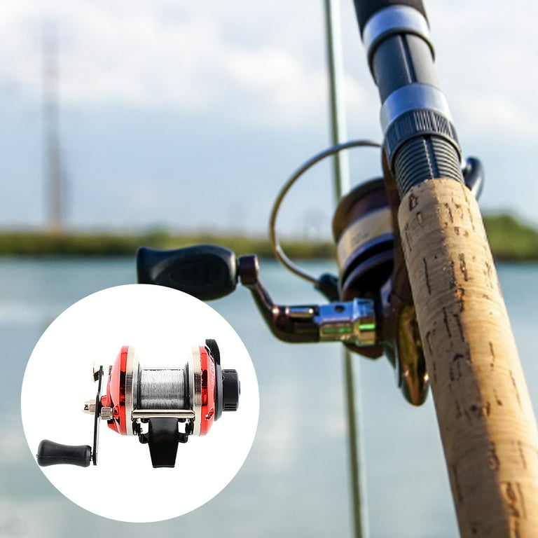 SANWOOD Fishing Wheel Powerful Reversible Handle Metal Spinning Fishing  Reel for Saltwater
