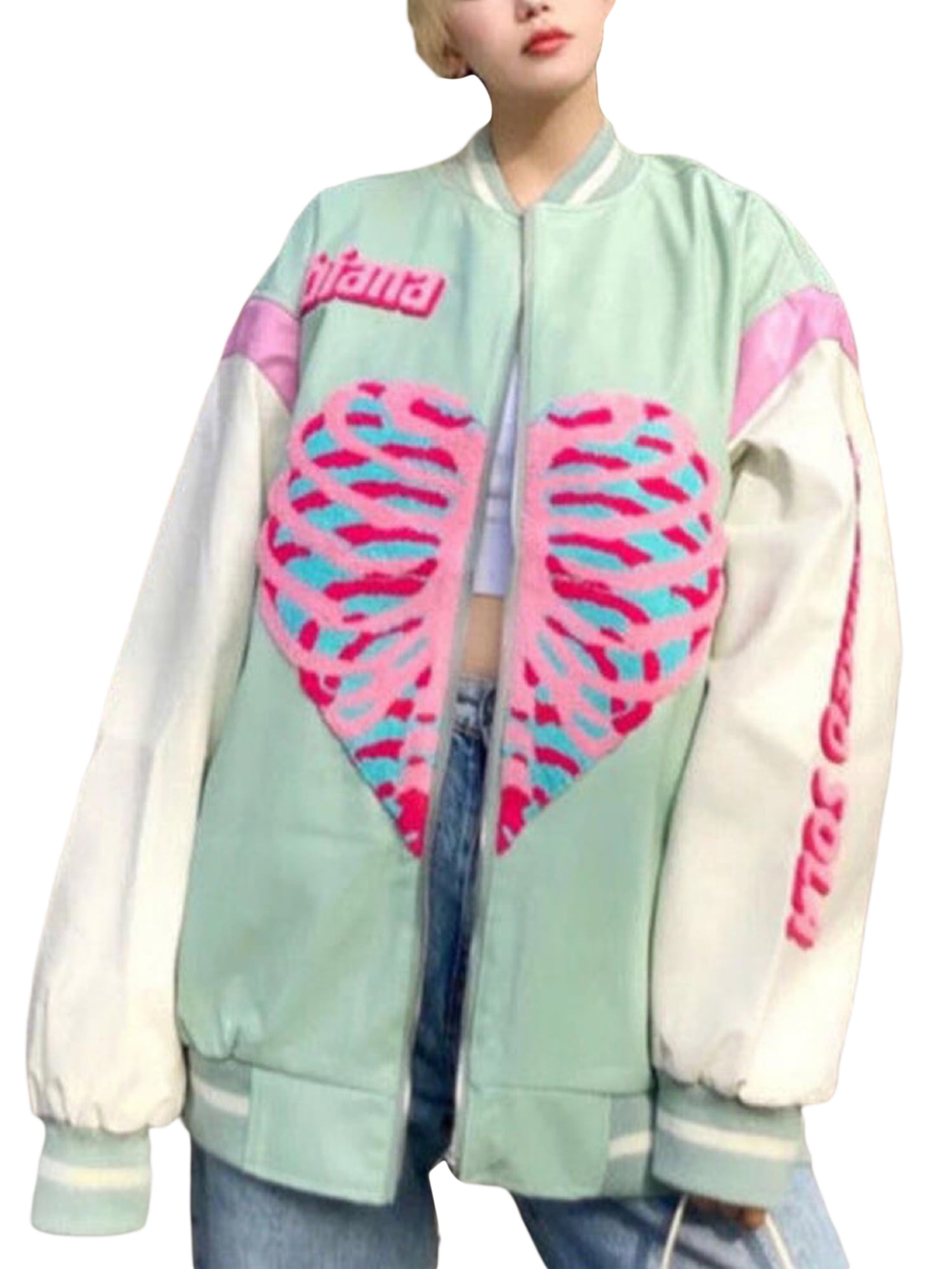 women's fashion baseball jackets