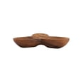 thumbnail image 4 of Bloomingville Modern Acacia Wood Appetizer Bowl with 3 Compartments, Natural, 4 of 7
