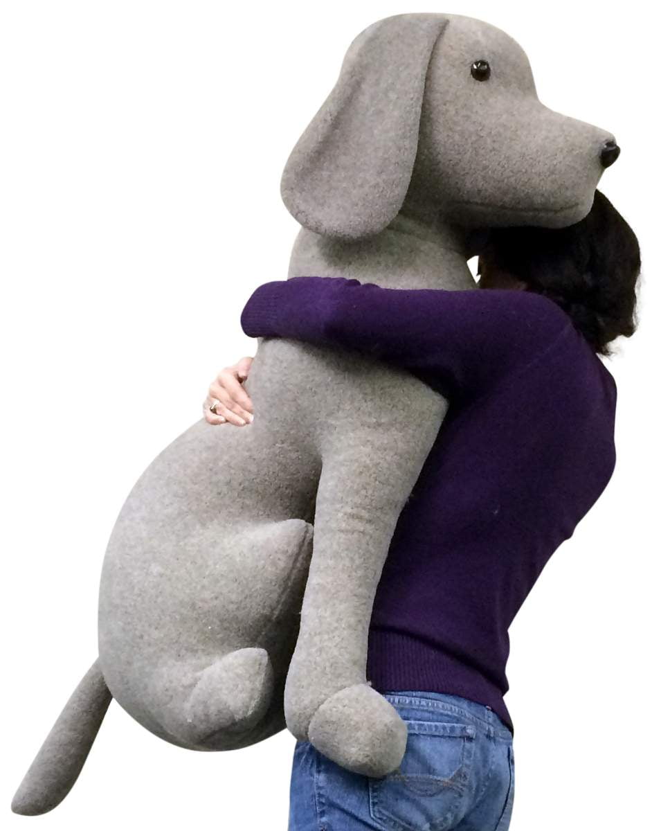 stuffed weimaraner