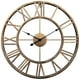 thumbnail image 1 of Decor Wall Clock, European Retro Clock With Large Numerals, Indoor Silent Battery Operated Metal Clock For Home, Living Room, Kitchen And Den, 1 of 4