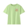 thumbnail image 2 of MZXELPRJD T-Shirts Graphiques pour Filles Garçons Vêtements pour Tout-Petits T-Shirt à Manches Courtes Col Rond Tees Doux Basique Graphique Tops Bébé Baseball Tees, 2 of 4