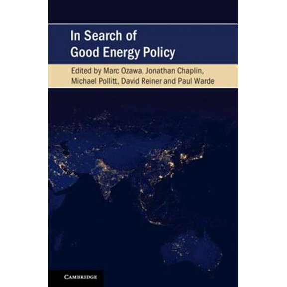 Pre-Owned Cambridge Studies on Environment, Energy In Search of Good Energy Policy, (Paperback)