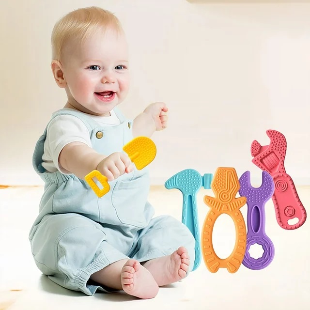 Smasener 5-Pack Silicone Teething Toys photo 6