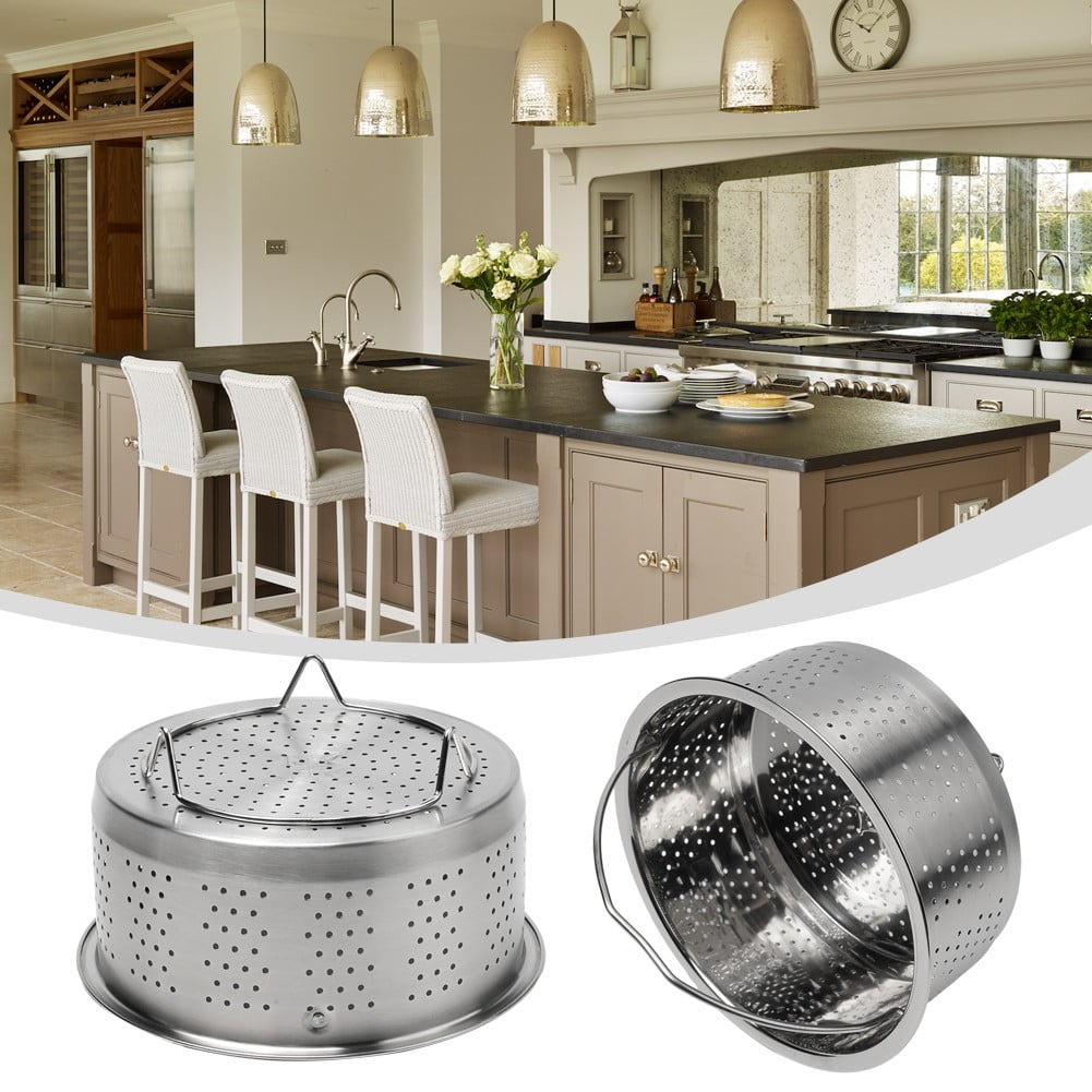 1pcs,7.87in,Steamer Insert Steamer Pot,Stainless Steel Basket,Rice Steamer Pressure Cooker