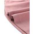 thumbnail image 5 of INSPIRE CHIC Women's Skirt Casual Adjustable Strap Button Front Suspender Mini Skirt S Pink, 5 of 6