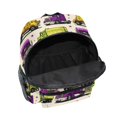 thumbnail image 6 of FORMRS Kids School Backpack with Front Zippered Pocket 12" Student Travel Daypack, Truck Stars Pattern, 6 of 6