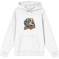 thumbnail image 4 of Full Time Dad Business Suit Adult White Long Sleeve Hoodie-XL, 4 of 6