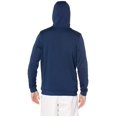 thumbnail image 4 of Under Armour Armour Fleece Pullover Hoodie Big Logo Graphic Mod Gray Light Heather/Pitch Gray, 4 of 6