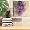 thumbnail image 6 of Epic Graffiti 'Amethyst' by Silvia Vassileva, Canvas Wall Art, 12"x12", 6 of 8