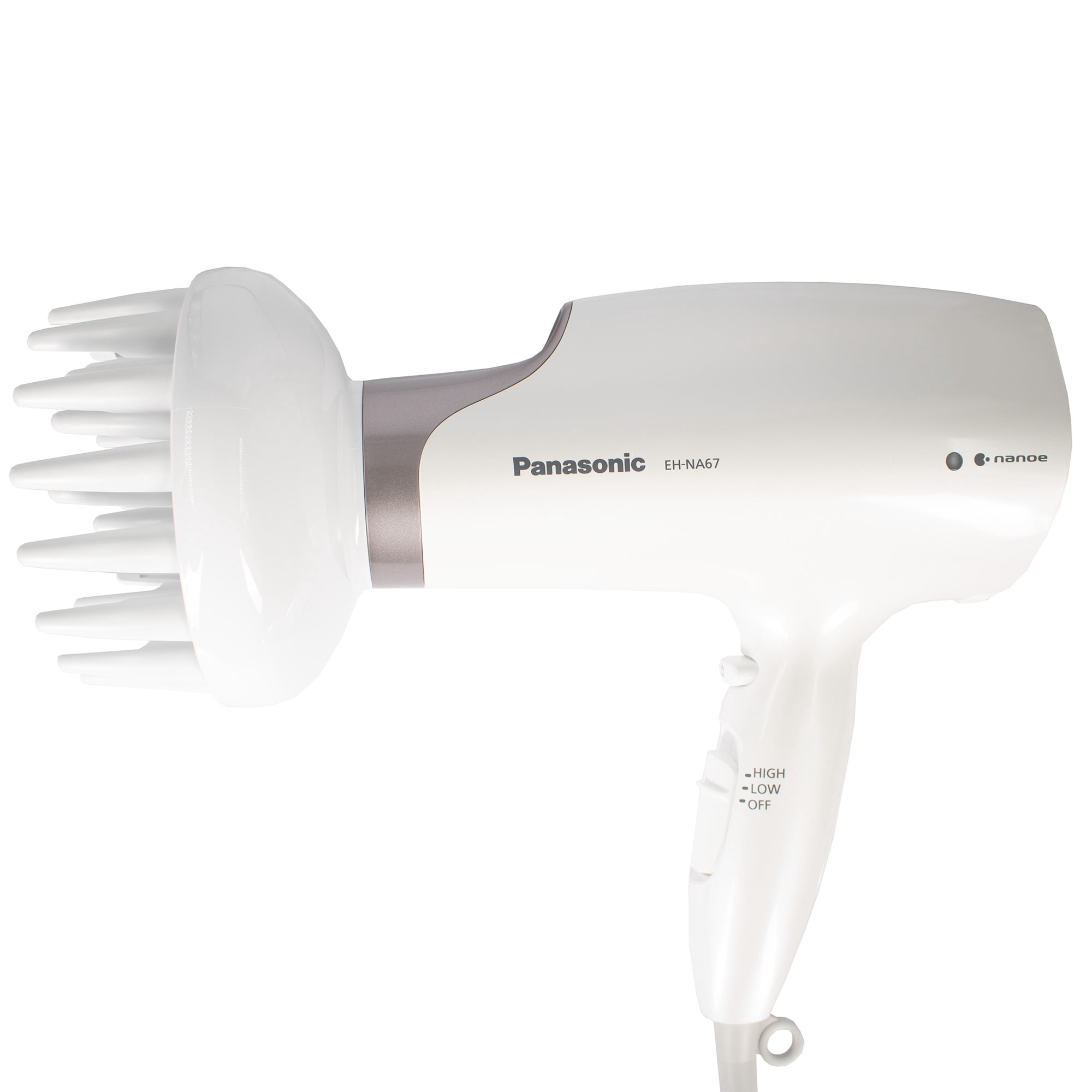 Panasonic Nanoe Salon Hair Dryer EH-NA67-W, Oscillating QuickDry