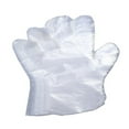 thumbnail image 5 of Gant en Poly Jetable à Usage Unique, Sans Latex, Grande Taille, Transparent, 100 Pcs, 5 of 5