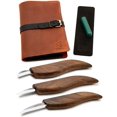 thumbnail image 1 of Juego de cuchillos para tallar madera BeaverCraft Deluxe S15X con estuche, 1 of 9