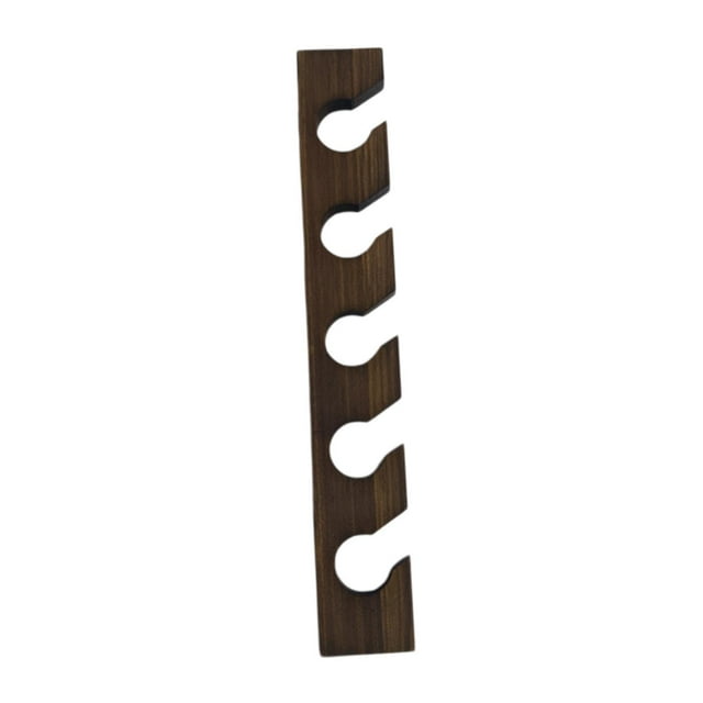 Estante de almacenamiento para gorras de béisbol Organizador de escritorio para exhibición de gorras Marrón
