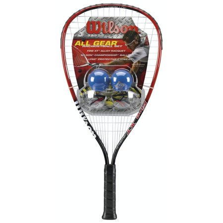 Racquetball Clam Set, Wilson is the racquet of USA racquetball By