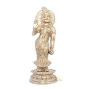 StatueStudio Radha Murti Radha Idol Handicraft Showpiece Religious Idol Radha Statue For Pooja Mandir, Home Decor, Office Table and Shop Wall Sleves (4 X 4 X 11 Inch)