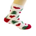 thumbnail image 2 of Chaussettes de Noël Molleton Corail Chaud Chaussettes de Couchage Confortables, 2 of 5