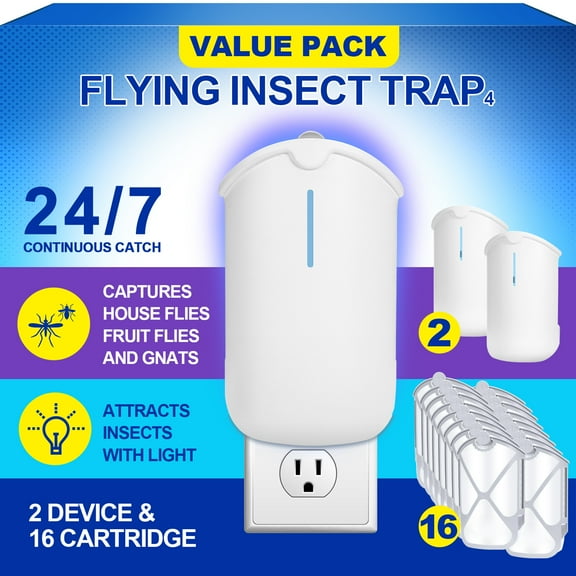 2Pcs Trap   16Pcs Refills Trap | Compatible with ZEVOM364A Refill - Use in Any Room