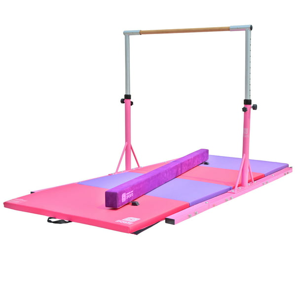 Gymnastics Junior Training Kip Bar Pro w/ 10'x4'x2