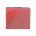 thumbnail image 3 of Staples File Folders 1/3 Cut Letter Size Assorted Colors 18/Carton TR10847/10847VS, 3 of 3