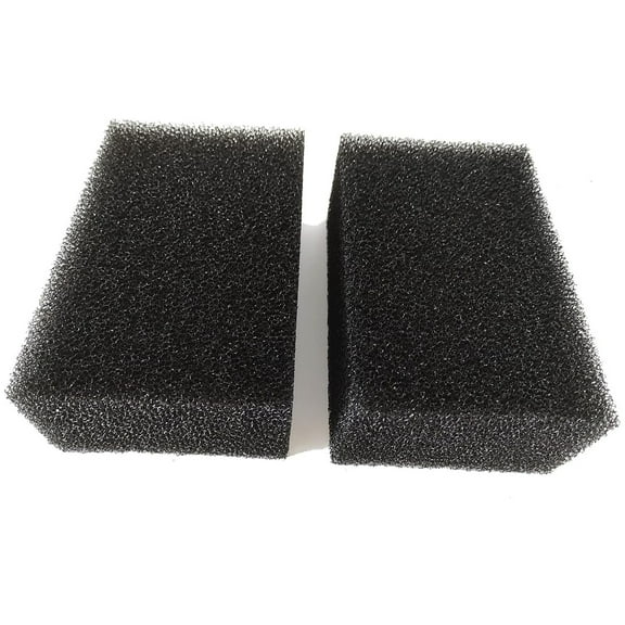 Qzbhct 2 Pack Foam Sponge Insert Cut-to-Size Bio Filter Media Pad for Aquarium Fish Tank Filtration Systems, 7.5" * 4.7" * 2.75"