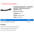 thumbnail image 2 of Rear Forward Control Arm - Compatible with 2007 - 2009 Mercedes-Benz CLK550 5.5L V8 2008, 2 of 2