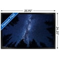 thumbnail image 2 of Milky Way At Night Wall Poster, 14.725" x 22.375" Framed, 2 of 4