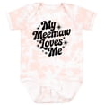 thumbnail image 3 of Inktastic My Meemaw Loves Me Grandchild Quote Boys or Girls Baby Bodysuit, 3 of 5